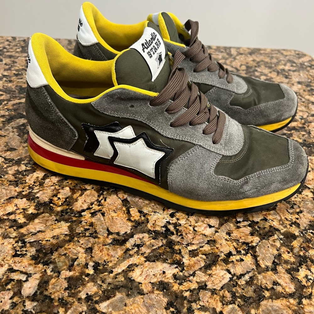 Atlantic STARS | Star Driving Shoes Unisex Enamel
Suede Blended Fabrics. 9.5